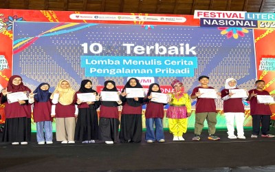Siswi MIN 2 Langsa, Keisha Fatah Afiya, Masuk 10 Nominasi Penulis Terbaik Nasional dalam Festival Literasi 2025